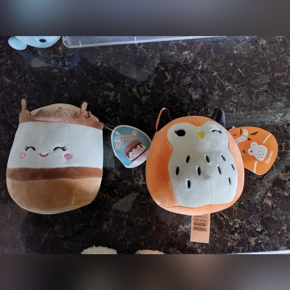 Bundle of 7 Squishmallows Stuffed Plush Toys 5" - Picture 4 of 9